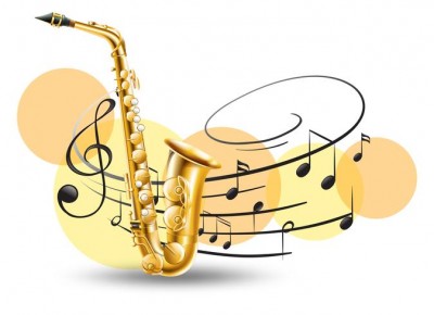golden-saxophone-with-music-notes-in-background-vector